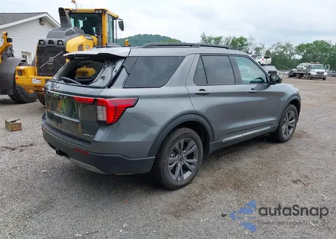 2025 Ford Explorer Active from USA, damaged, VIN 1FMUK8DH7SGB24427